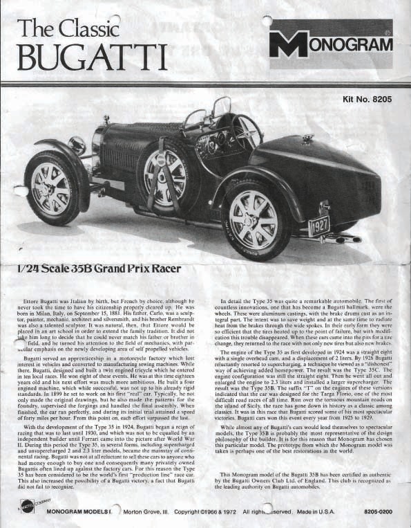 Bugatti 35B instruction1 copy